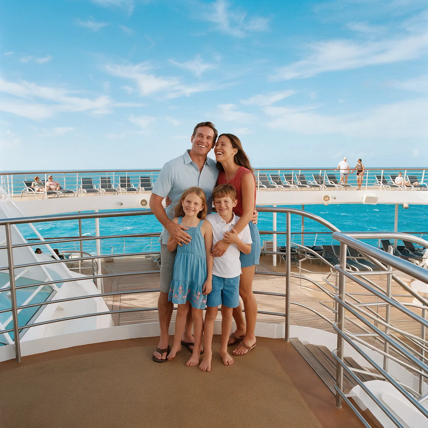 Cruceros en familia